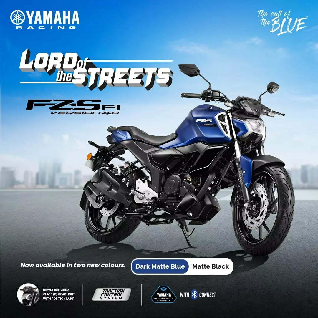 Yamaha FZS FI V4 New Colour